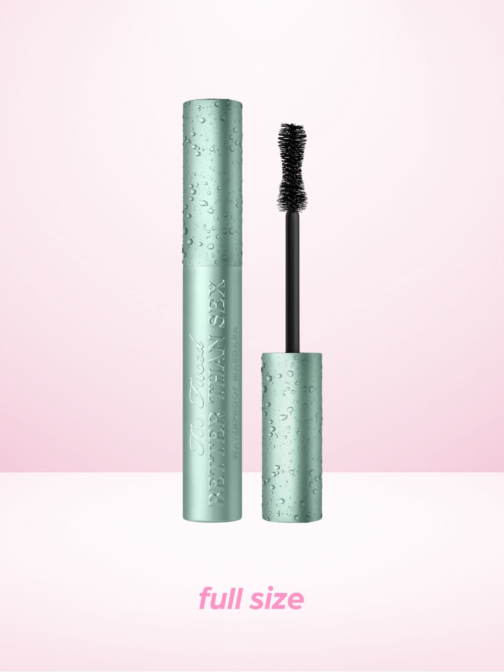 Too Faced Better Than Sex Waterproof Mascara Black